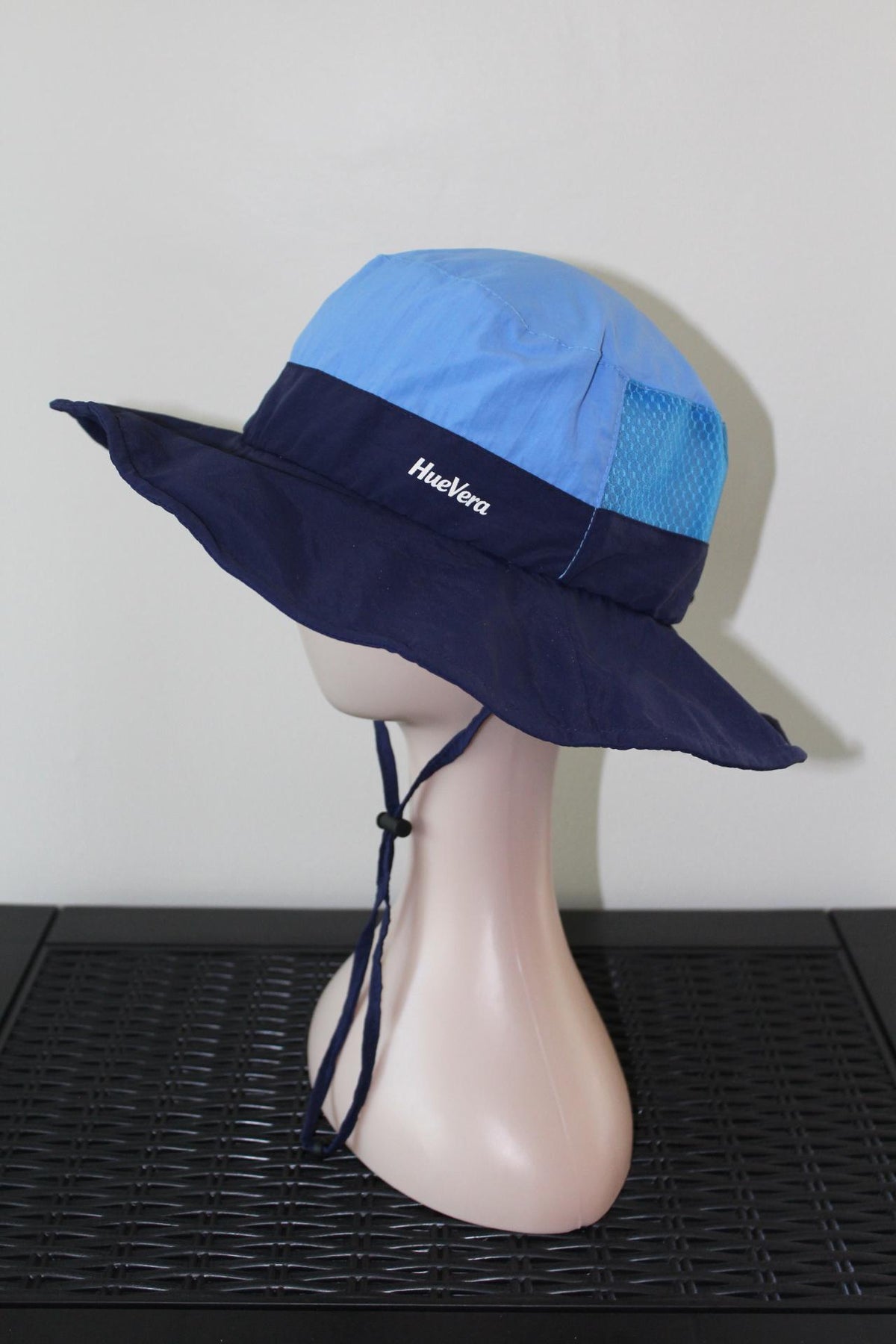 Blue Lightweight Packable Outdoor Fisherman Sun Hat for Women & Youth 13+
