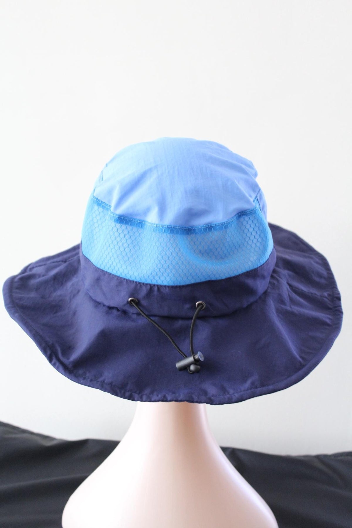 Blue Lightweight Packable Outdoor Fisherman Sun Hat for Women & Youth 13+